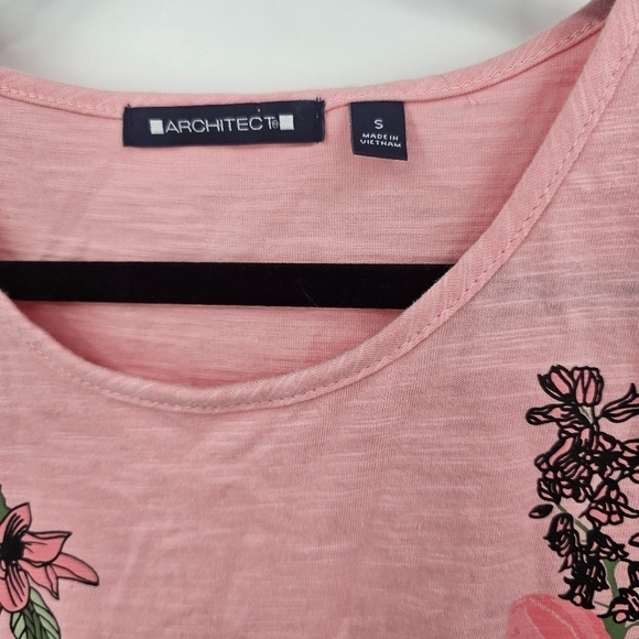 ARCHITEC Floral Butterfly Gardencore T SHIRT Size S - Picture 2 of 3